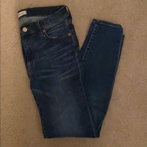 Madewell dark denim jeans